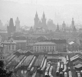 A view across Prague: Broucek was the only of Janacek's operas to be premiered here