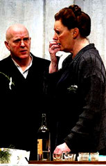 Nigel Robson as Laca and Suzanne Murphy as Kostelnicka in the recent WNO revival of JENUFA