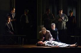 Kat'a's death in the recent Geneva production, November 2003