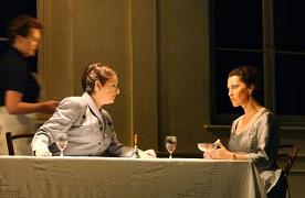 Kabanicha and Kat'a in the recent Geneva production, November 2003